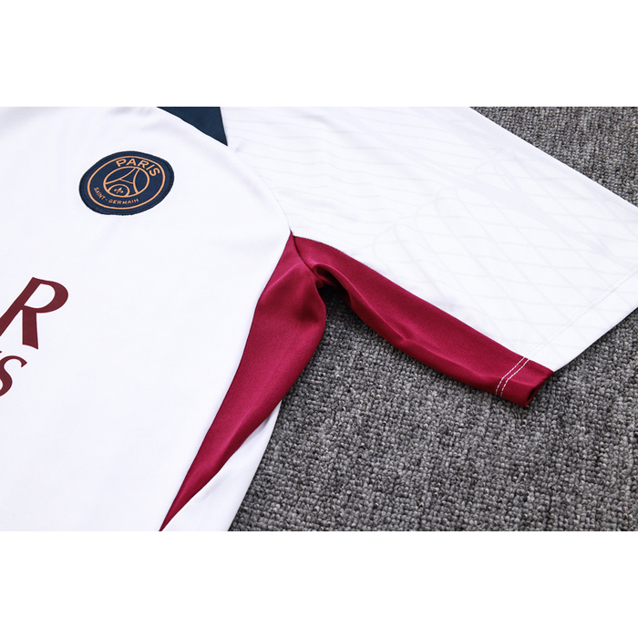 Camiseta de Entrenamiento Paris Saint-Germain 2023-24 Blanco - Haga un click en la imagen para cerrar